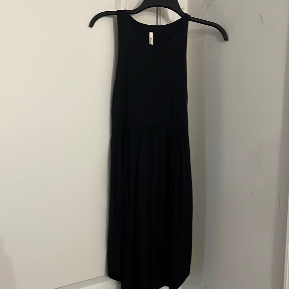 Beeson River tank summer dress. Black size medium